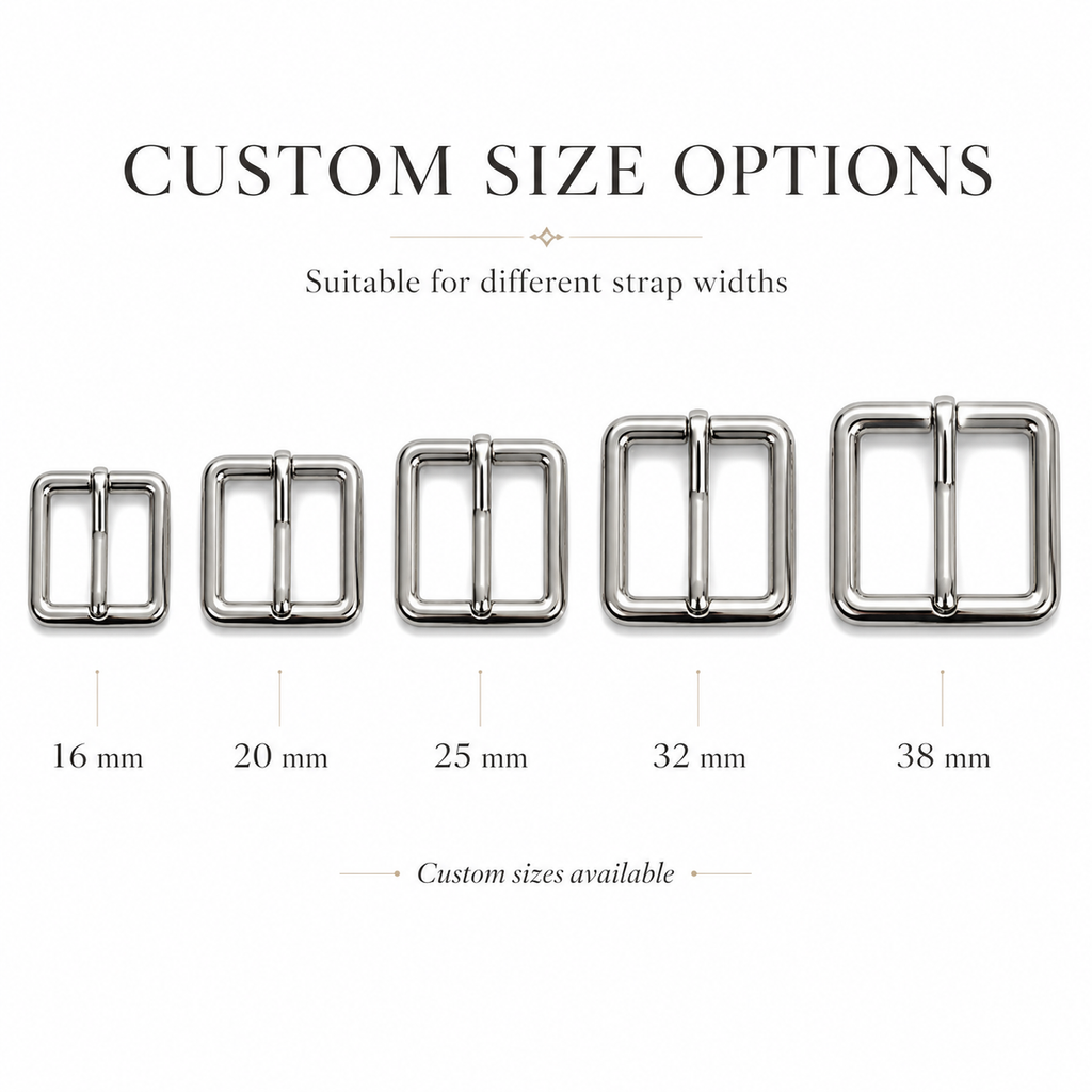 Rounded Rectangular Pin Buckle