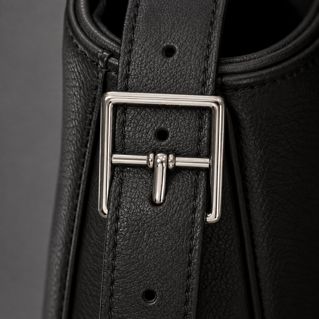 Square Center Bar Pin Buckle