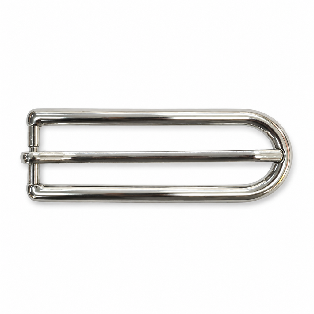 Elongated D-Shaped Pin Buckle