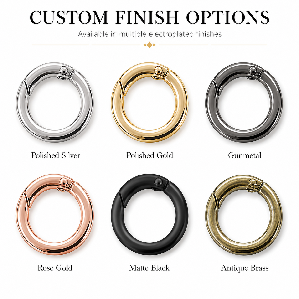 Round Spring Gate O-Ring