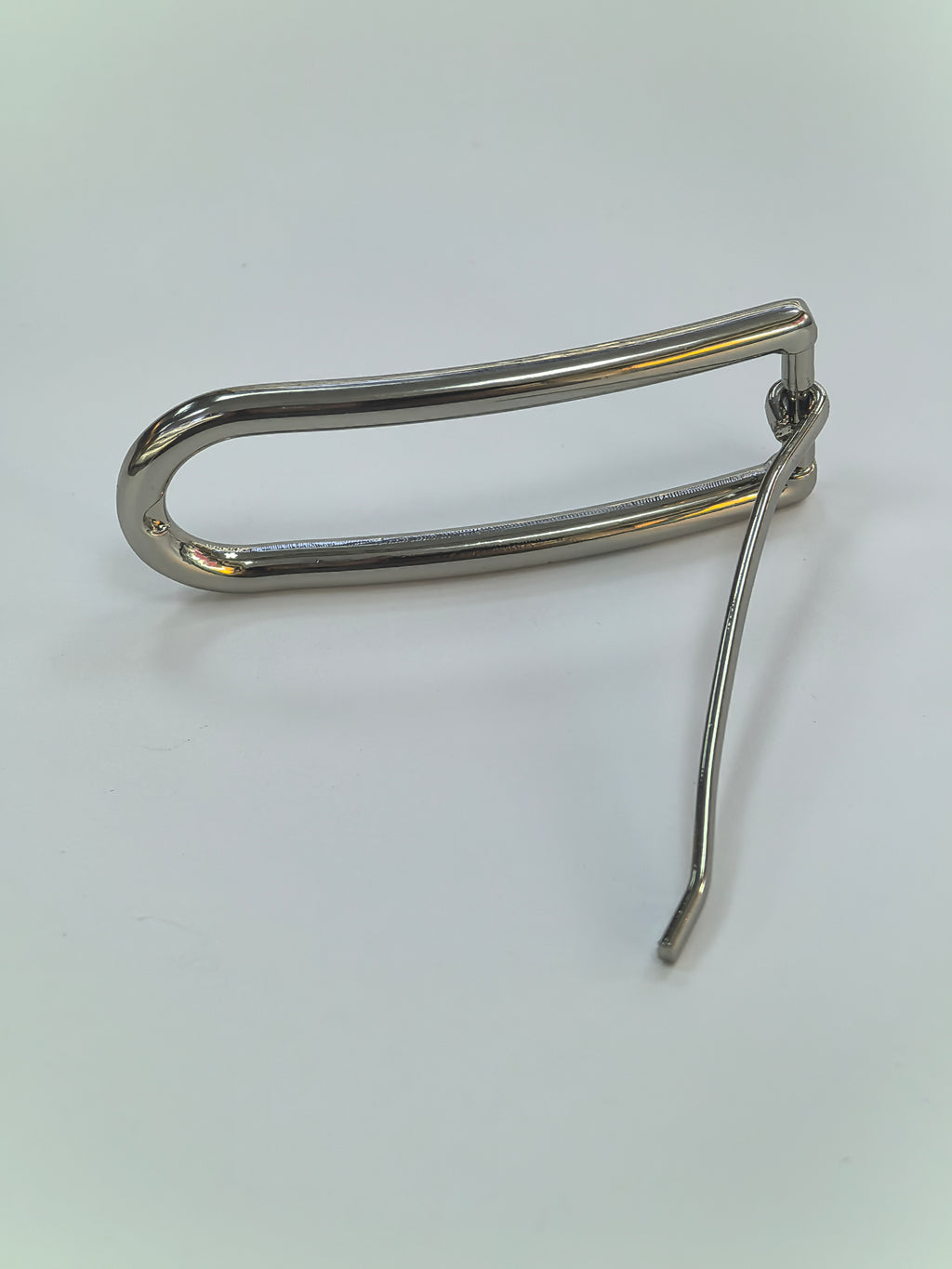 Elongated D-Shaped Pin Buckle