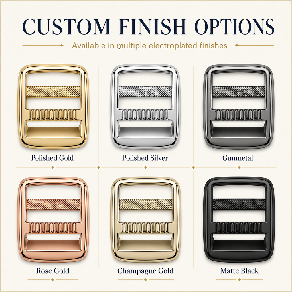 Serrated Metal Ladder Lock Buckle
