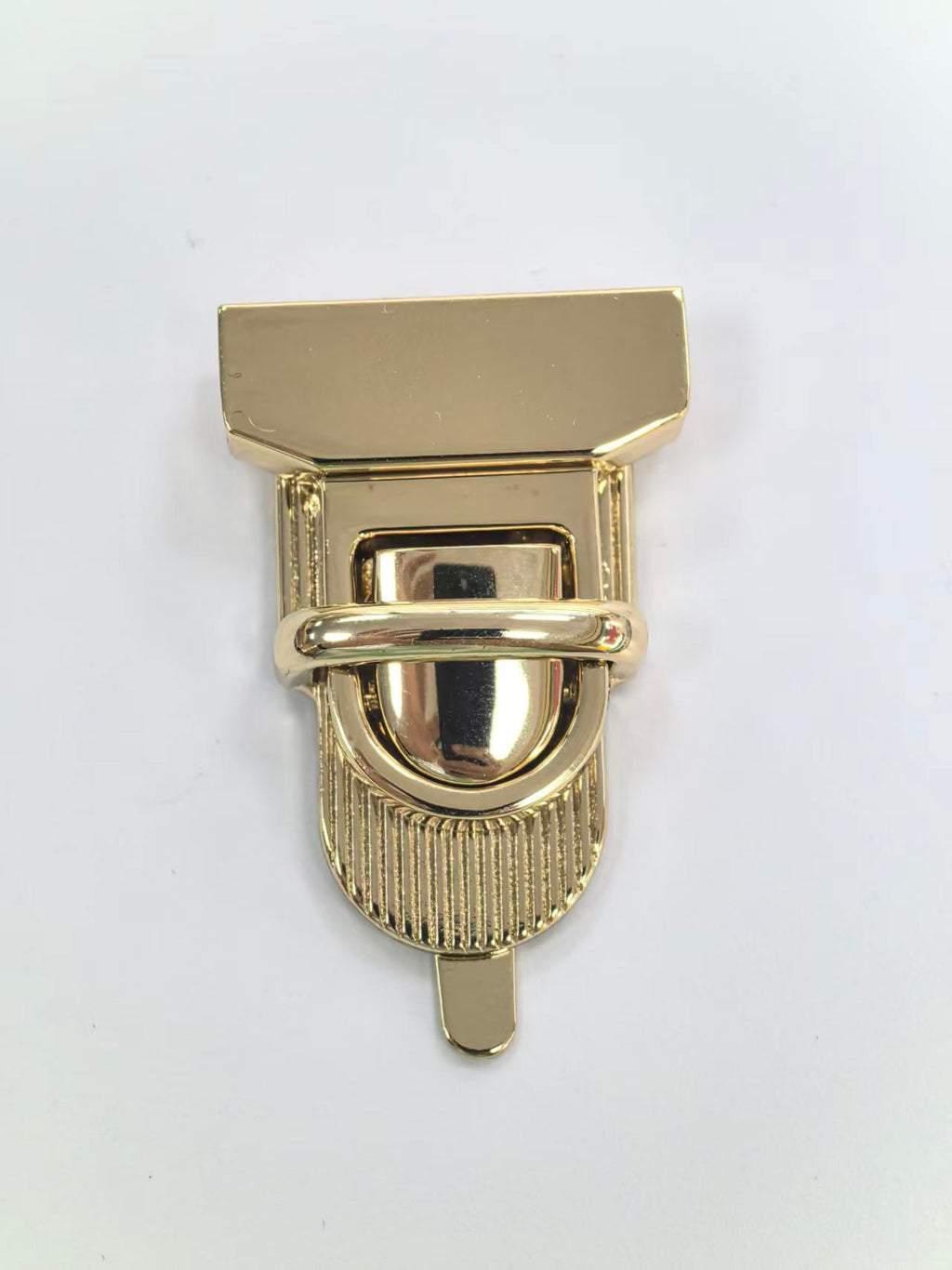 U-Shaped Push Tuck Lock Bag Clasp