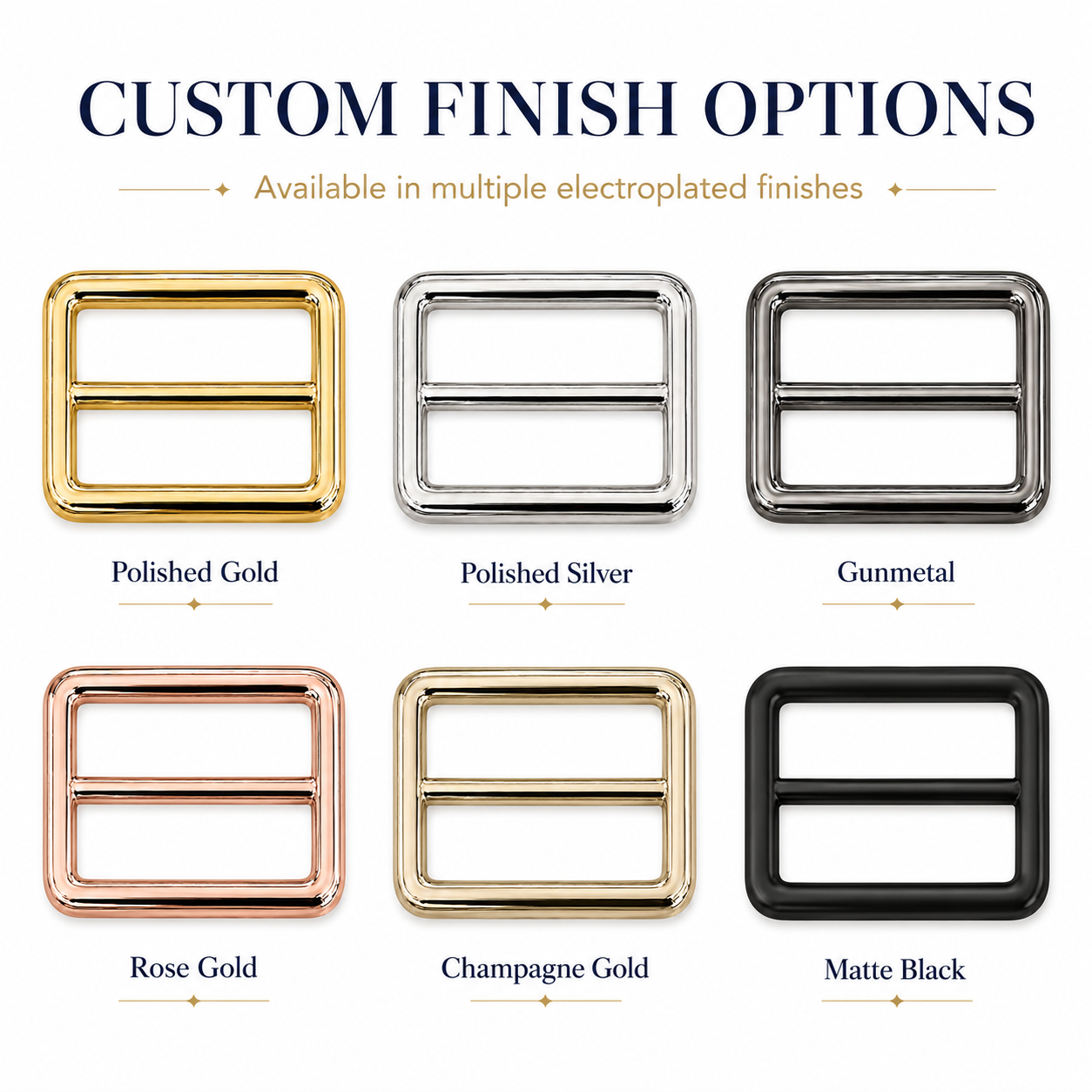 Standard Rectangular Strap Slider