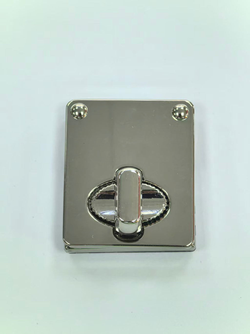 Vertical Rectangular Turn Lock Bag Closure