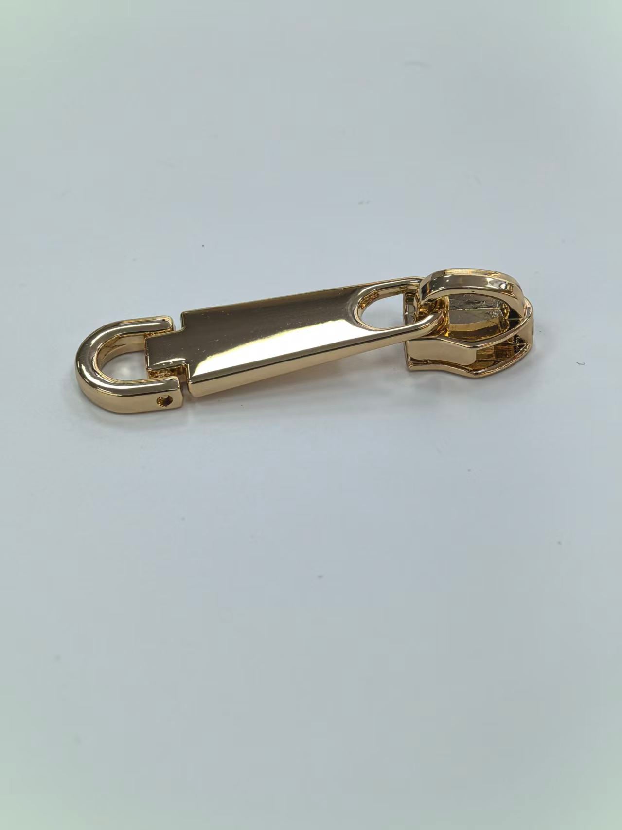 Hinged U-Ring Metal Zipper Puller