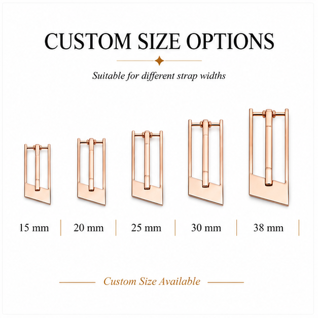 Elongated Trapezoid Pin Buckle